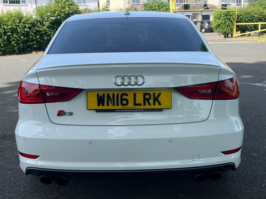 Audi S3 2.0 Tfsi S Tronic Quattro Euro 6 Ss Nav WN16LRK White #5