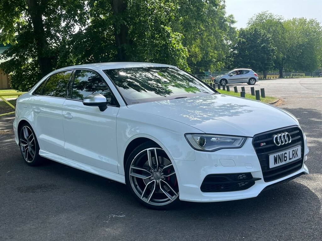 Audi S3 2.0 Tfsi S Tronic Quattro Euro 6 Ss Nav WN16LRK White #3