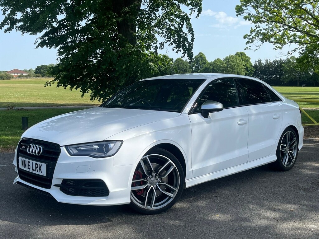 Audi S3 2.0 Tfsi S Tronic Quattro Euro 6 Ss Nav White