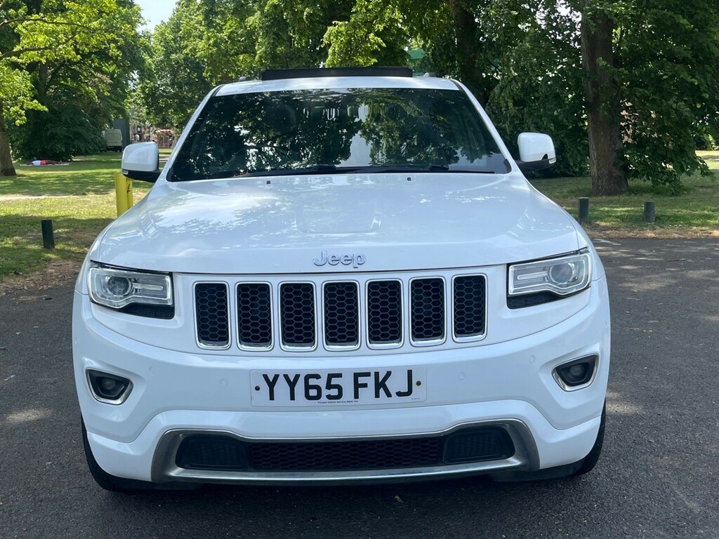 Jeep Grand Cherokee 3.0 V6 Crd Overland 4Wd Euro 6 YY65FKJ White #2
