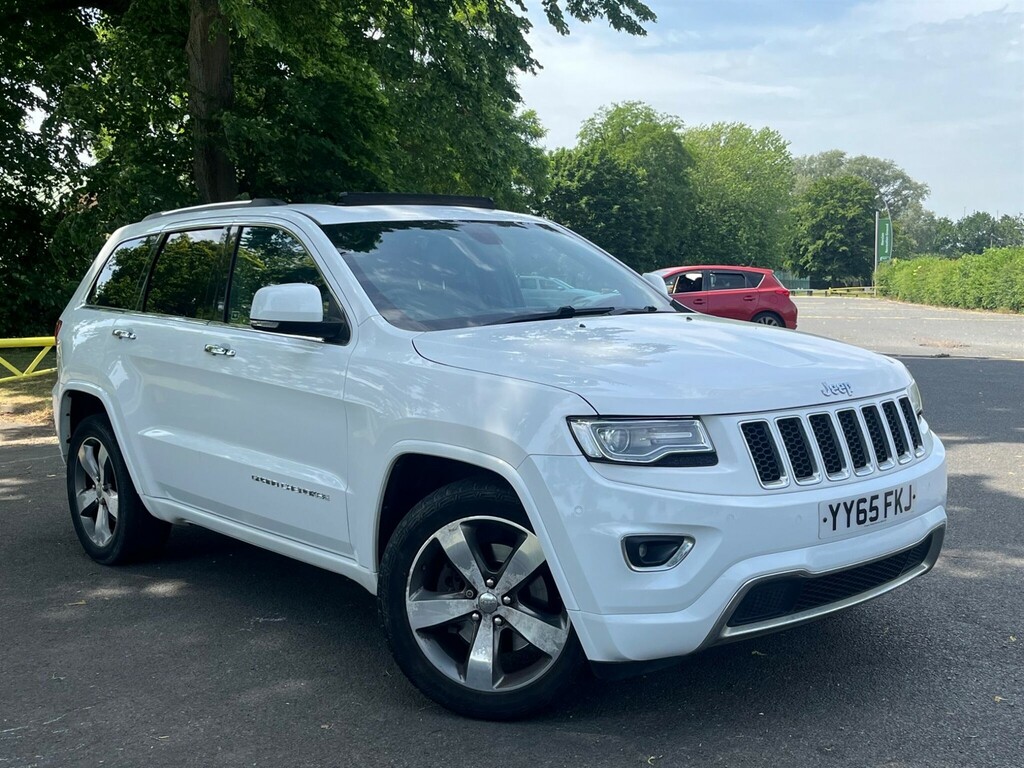 Jeep Grand Cherokee 3.0 V6 Crd Overland 4Wd Euro 6 YY65FKJ White #3