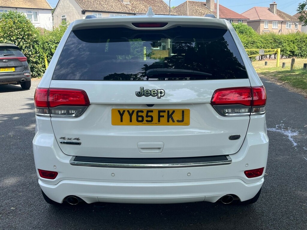 Jeep Grand Cherokee 3.0 V6 Crd Overland 4Wd Euro 6 YY65FKJ White #5
