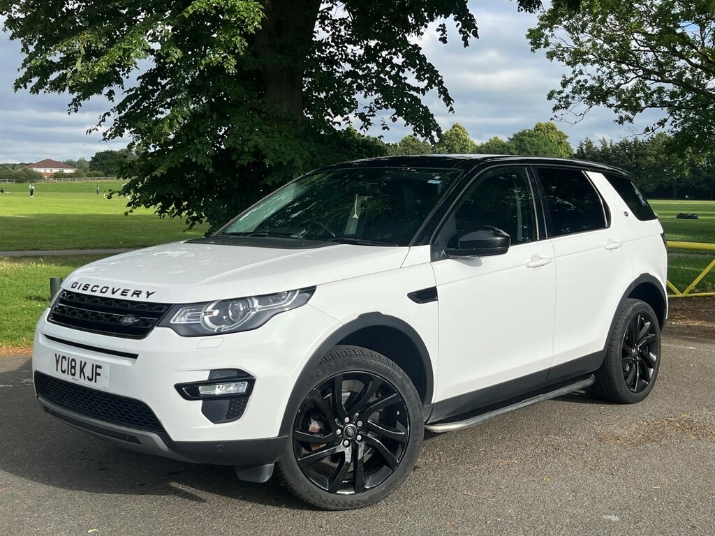 Land Rover Discovery Sport 2.0 Td4 Hse Black 4Wd Euro 6 Ss YC18KJF White