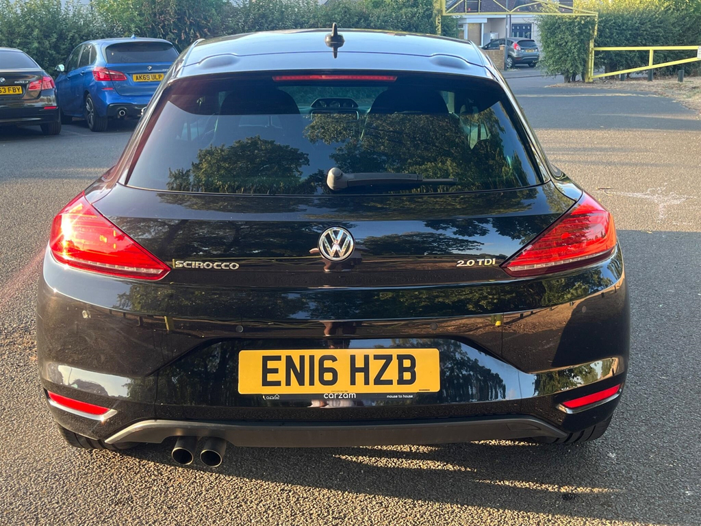 Volkswagen Scirocco 2.0 Tdi Bluemotion Tech Gt Euro 6 Ss Black #5