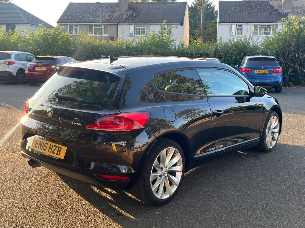Volkswagen Scirocco 2.0 Tdi Bluemotion Tech Gt Euro 6 Ss Black #4