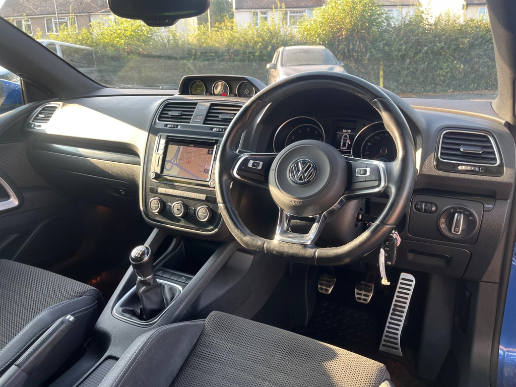 Volkswagen Scirocco 2.0 Tdi Bluemotion Tech R-line Dsg Euro 6 Ss Blue #13