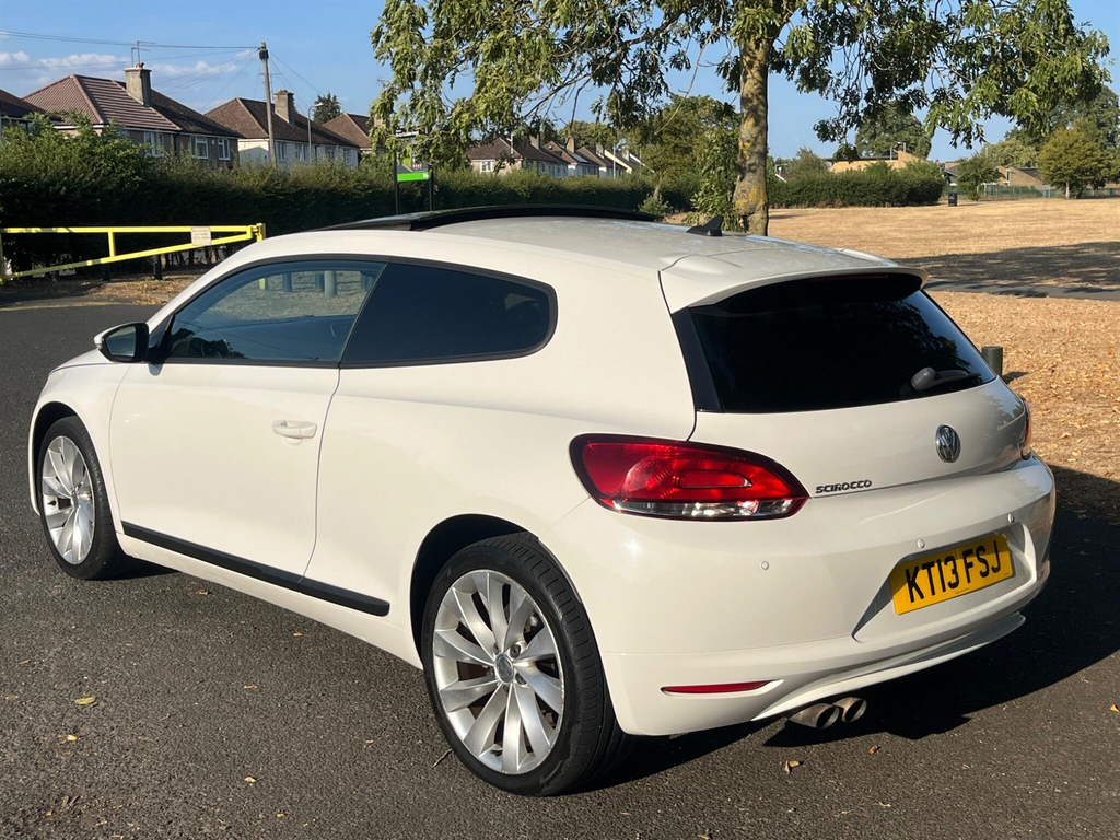 Volkswagen Scirocco 1.4 Tsi Euro 5 Nav White #6