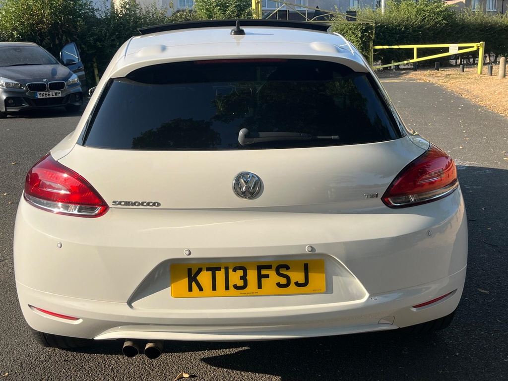 Volkswagen Scirocco 1.4 Tsi Euro 5 Nav White #5