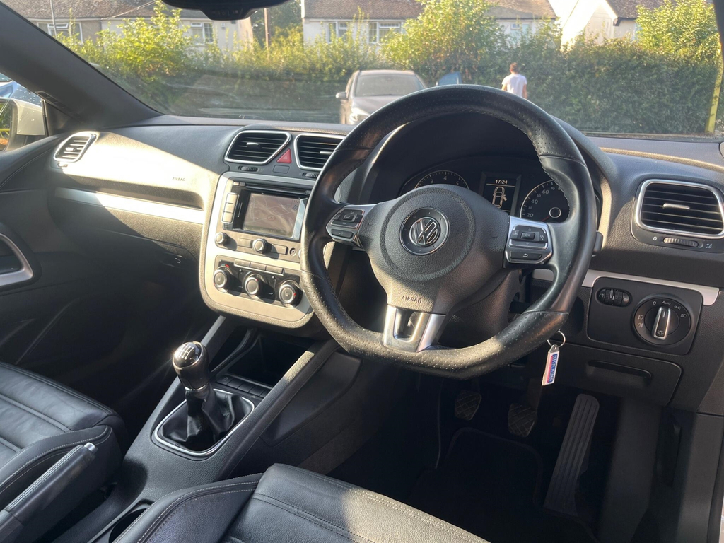 Volkswagen Scirocco 2.0 Tdi Gt Euro 5 Leather, Nav 2013 Grey #11