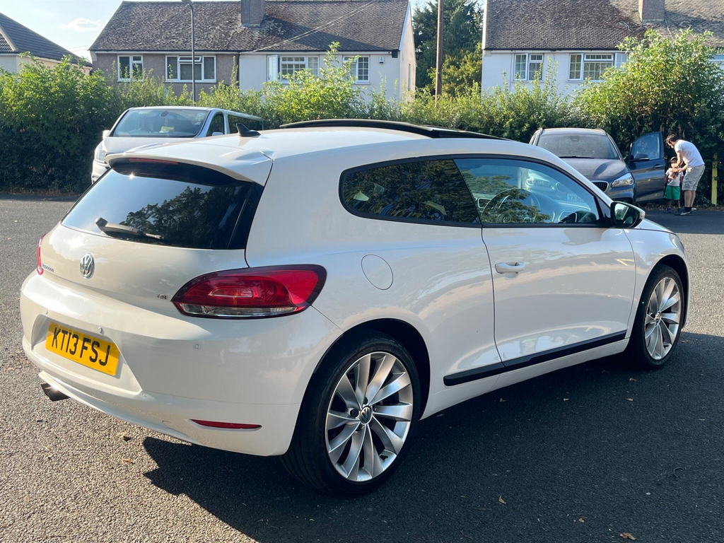 Volkswagen Scirocco 1.4 Tsi Euro 5 Nav White #4