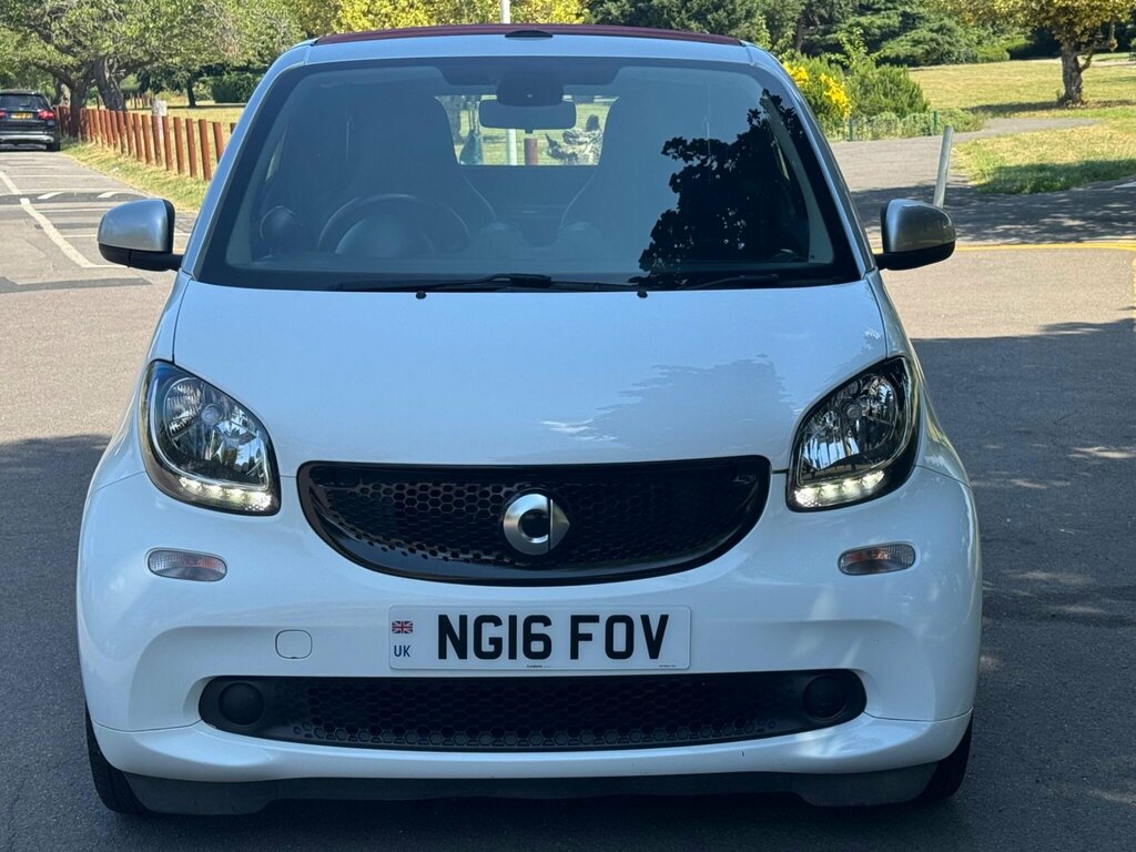 Smart Fortwo Cabrio 0.9T Prime Cabriolet Twinamic Euro 6 Ss White #2