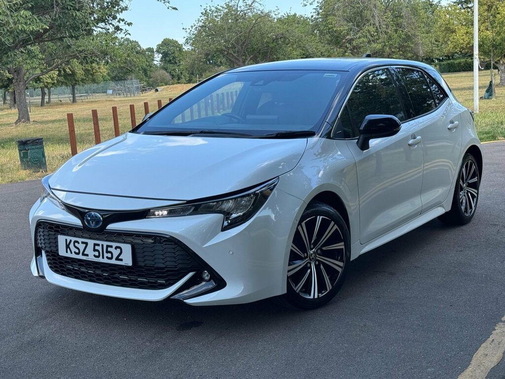 Toyota Corolla 1.8 Vvt-h Design Cvt Euro 6 Ss White #3