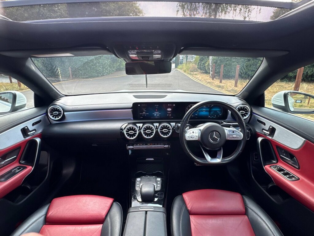 Mercedes-Benz CLA Class 1.3 Cla180 Amg Line Premium Plus 2 Coupe 7G-dct LL70OTU White #2