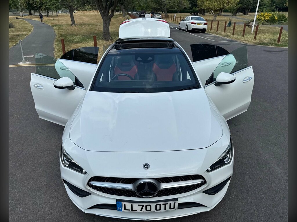 Mercedes-Benz CLA Class 1.3 Cla180 Amg Line Premium Plus 2 Coupe 7G-dct LL70OTU White #4