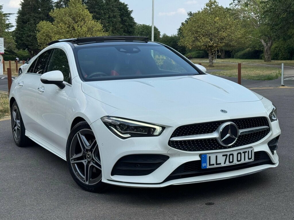 Mercedes-Benz CLA Class 1.3 Cla180 Amg Line Premium Plus 2 Coupe 7G-dct White