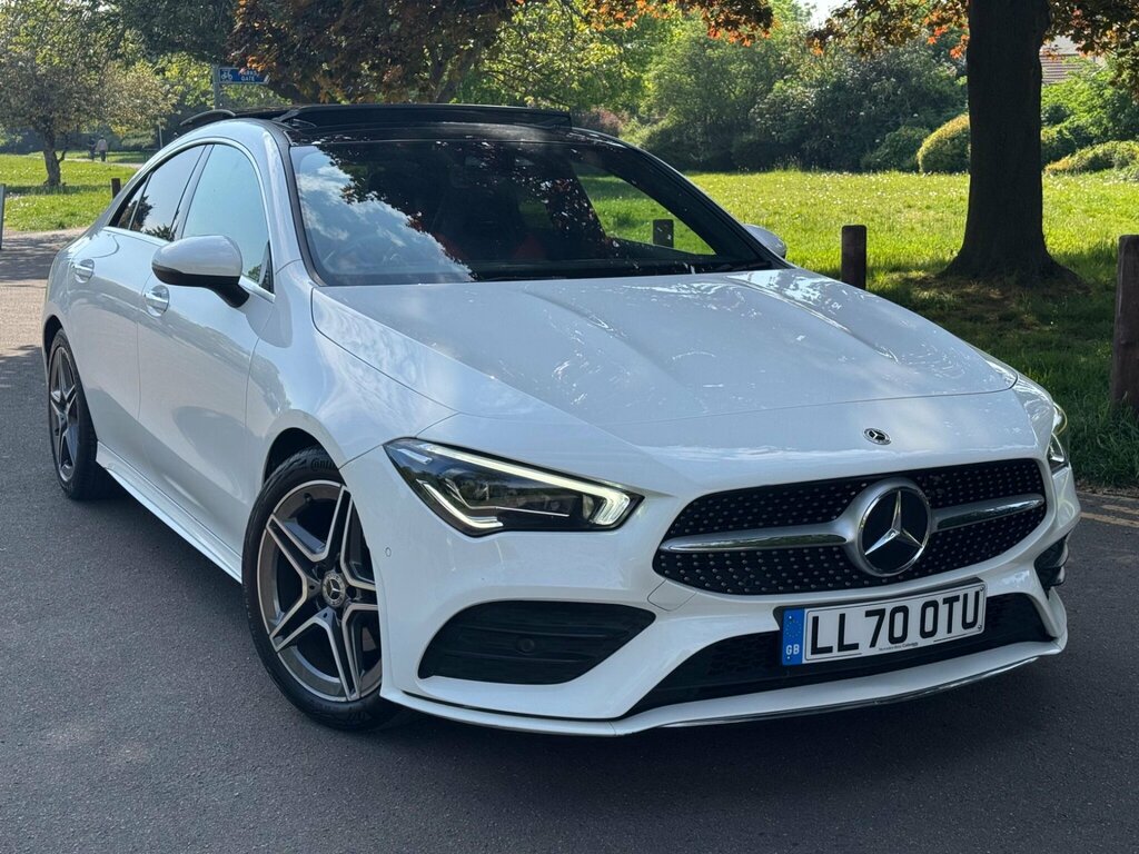 Mercedes-Benz CLA Class 1.3 Cla180 Amg Line Premium Plus 2 Coupe 7G-dct White