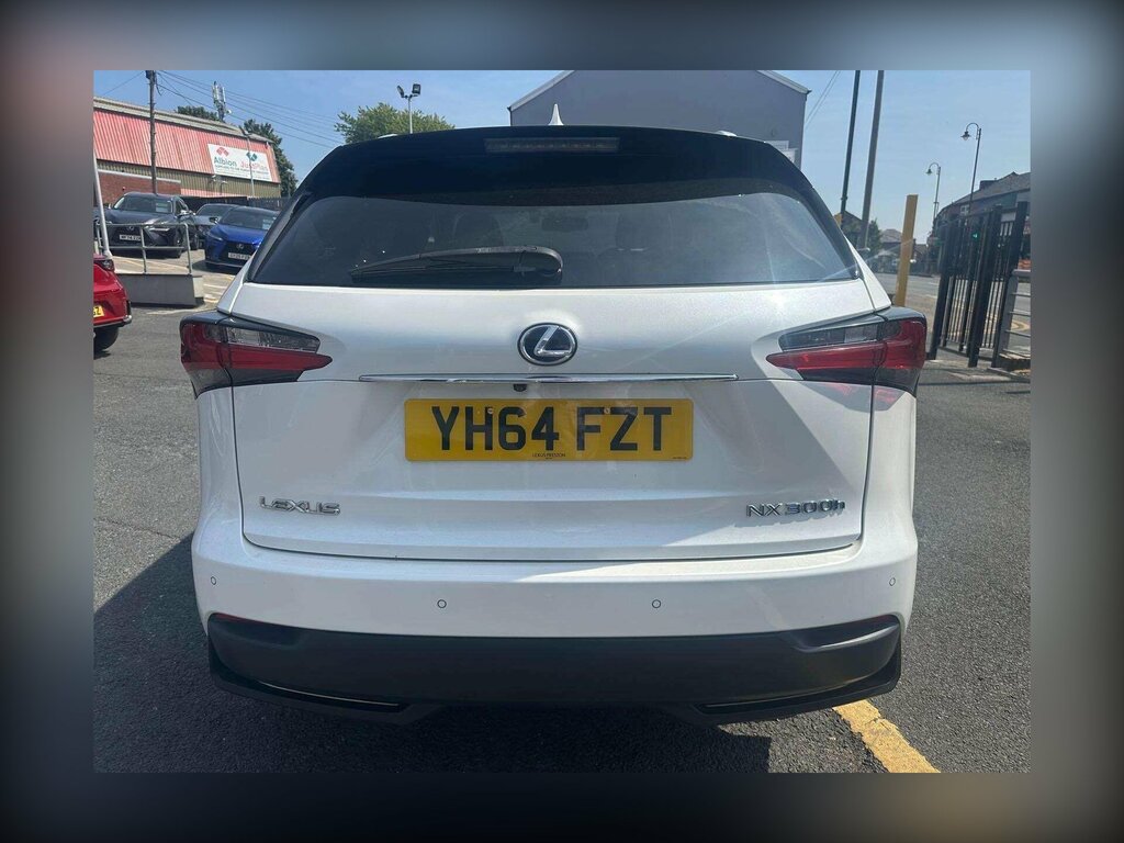 Lexus NX 2.5 300H F Sport E-cvt 4Wd Euro 6 Ss White #6