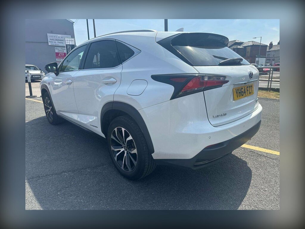 Lexus NX 2.5 300H F Sport E-cvt 4Wd Euro 6 Ss White #4