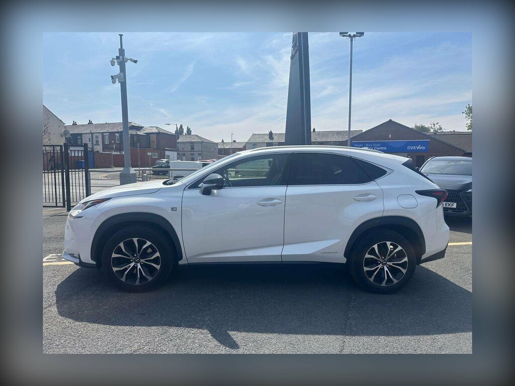Lexus NX 2.5 300H F Sport E-cvt 4Wd Euro 6 Ss White #5
