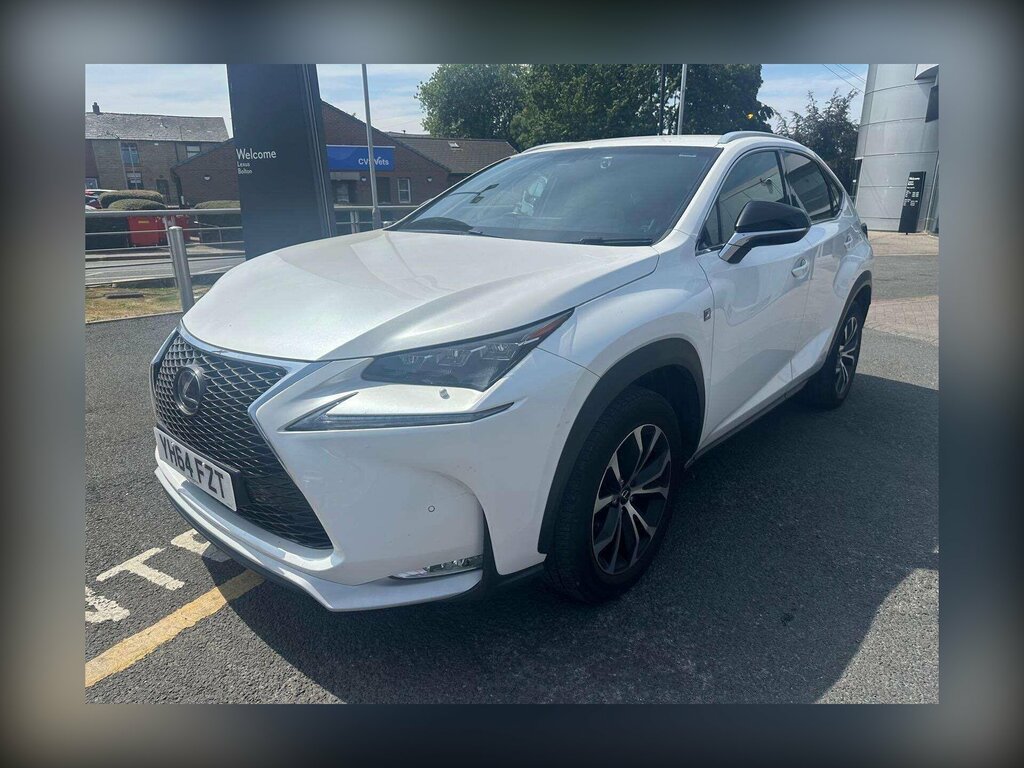 Lexus NX 2.5 300H F Sport E-cvt 4Wd Euro 6 Ss White #3