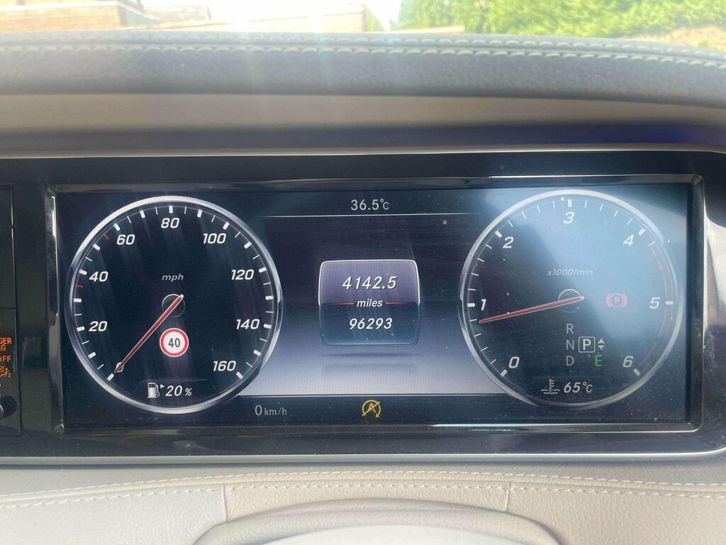 Mercedes-Benz S Class 3L Amg Line White #12