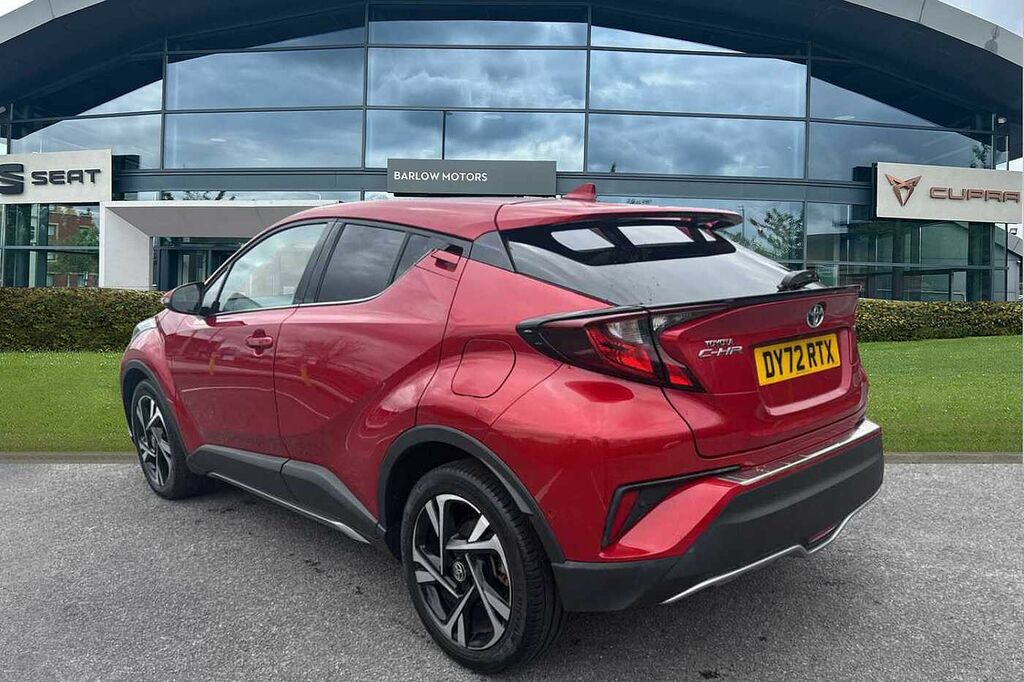 Toyota C-Hr 1.8 Hybrid Design Cvt DY72RTX Red #3