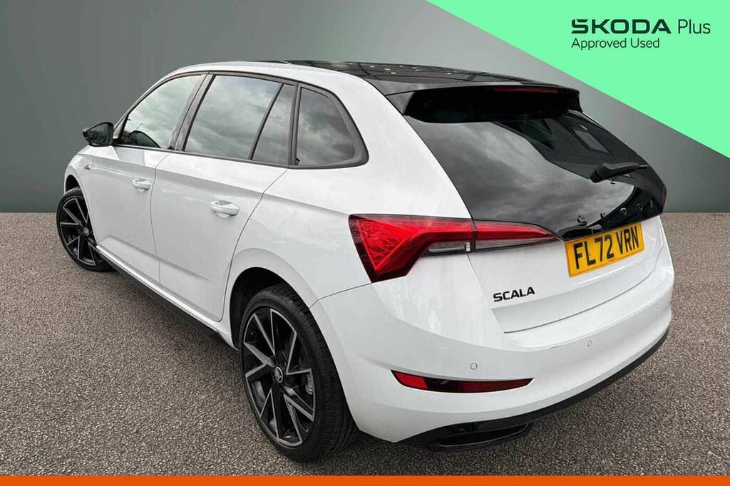 Skoda Scala 1.5 Tsi Monte Carlo Dsg White #3