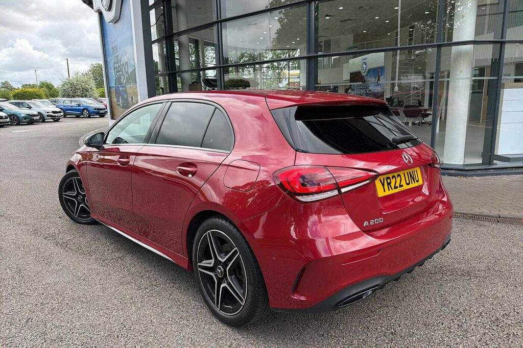 Mercedes-Benz A Class A200 Amg Line Executive Edition YR22UNU Red #3