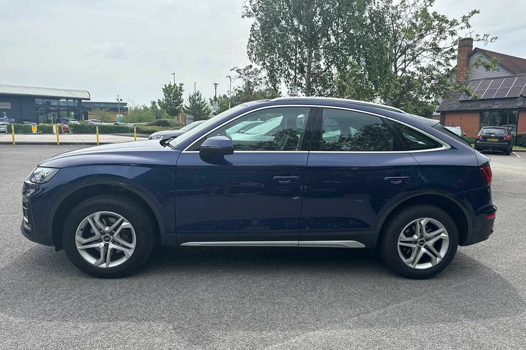Audi Q5 40 Tdi Quattro Sport S Tronic GL22ZTN Blue #4