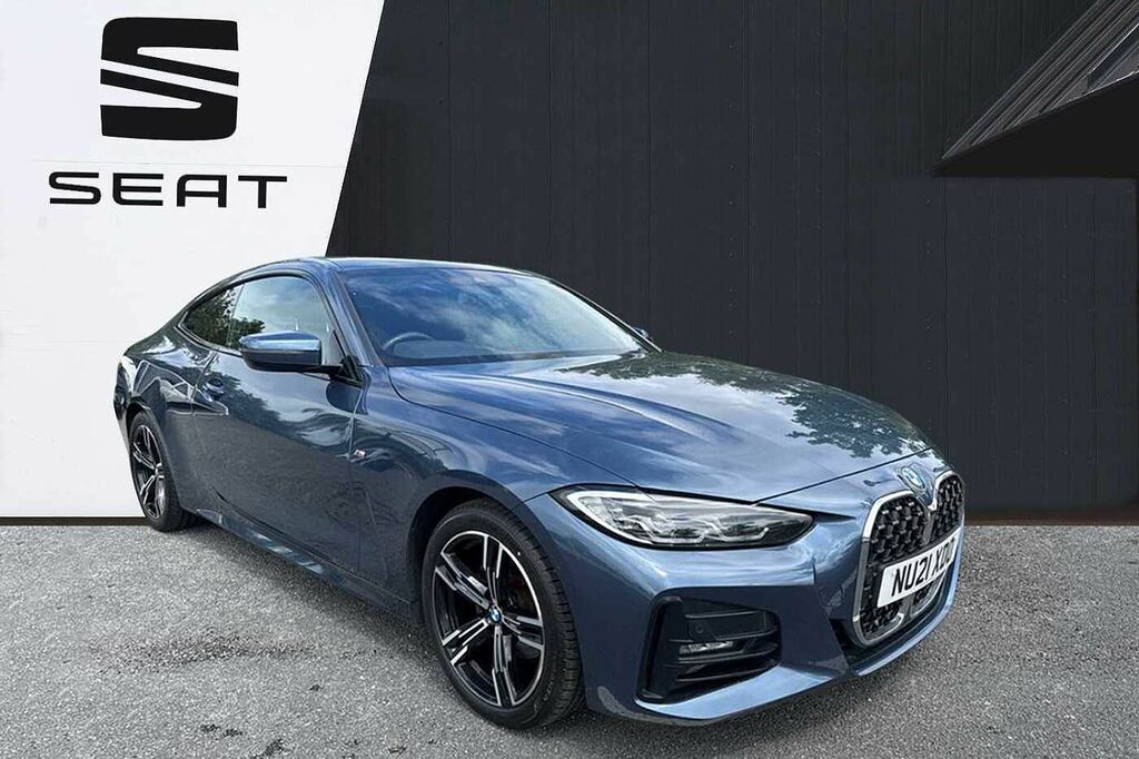 BMW 4 Series 420D Xdrive Mht M Sport Step Blue