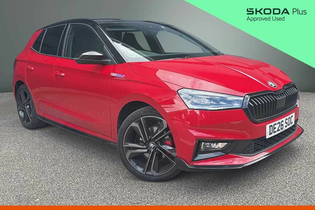 Skoda Fabia 1.5 Tsi 177 130 Dsg Red