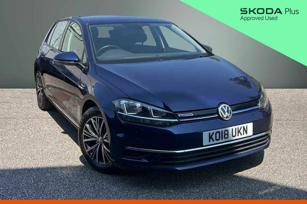 Volkswagen Golf 1.5 Tsi Evo Se Nav KO18UKN Blue