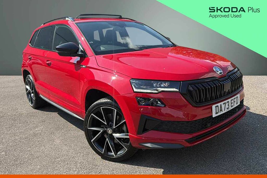 Skoda Karoq 1.5 Tsi Sportline Dsg Red
