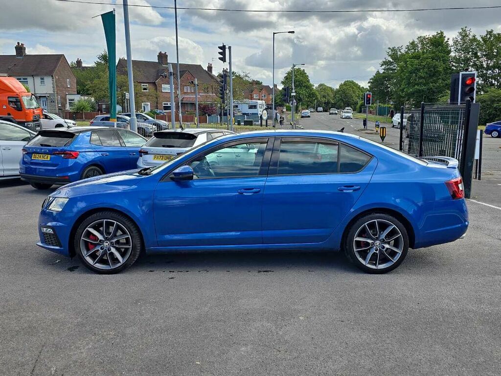 Skoda Octavia 2.0 Tsi Vrs Blue #4