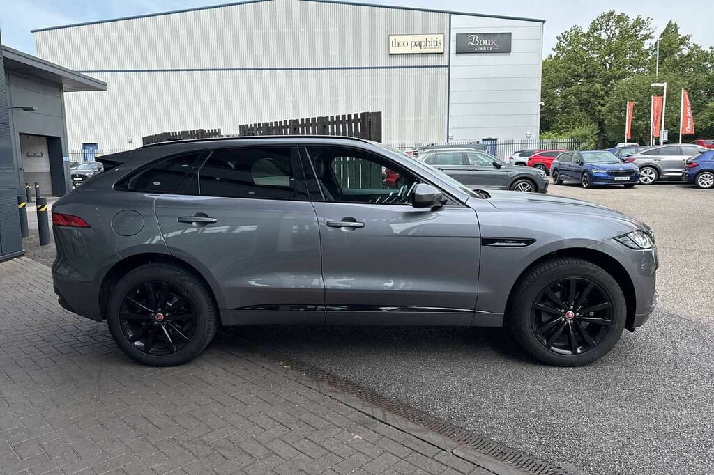 Jaguar F-Pace 2.0D 240 Chequered Flag Awd OY20TLU Grey #4