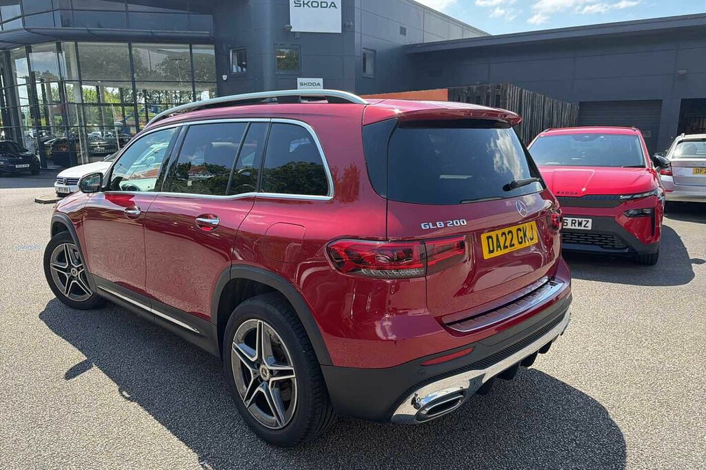 Mercedes-Benz GLB Class 200 Amg Line Premium Plus 7G-tronic DA22GKJ Red #3