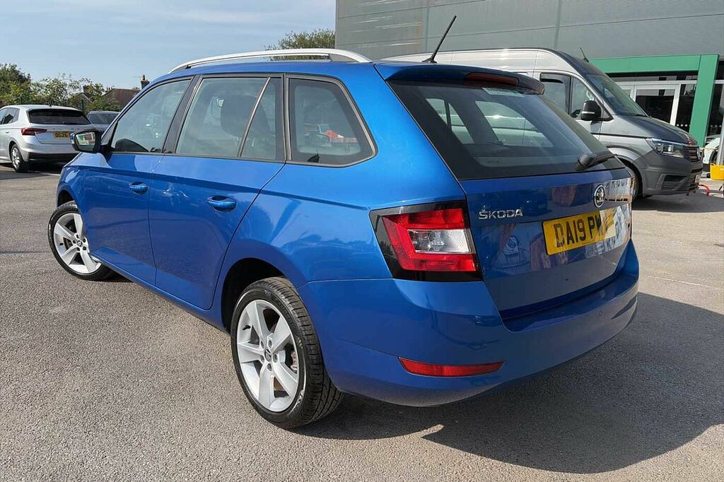 Skoda Fabia 1.0 Tsi 110 Se L Dsg DA19PWV Blue #3