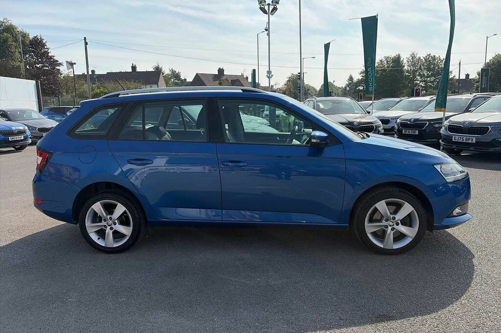 Skoda Fabia 1.0 Tsi 110 Se L Dsg DA19PWV Blue #4