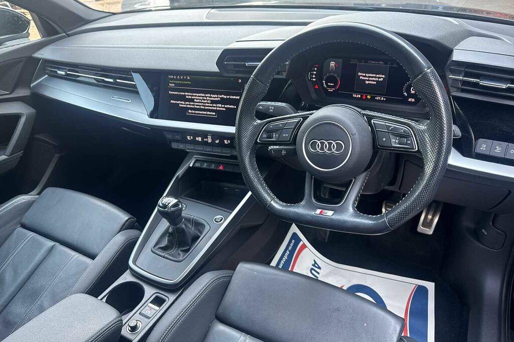 Audi A3 30 Tfsi S Line DG70CCV Black #6