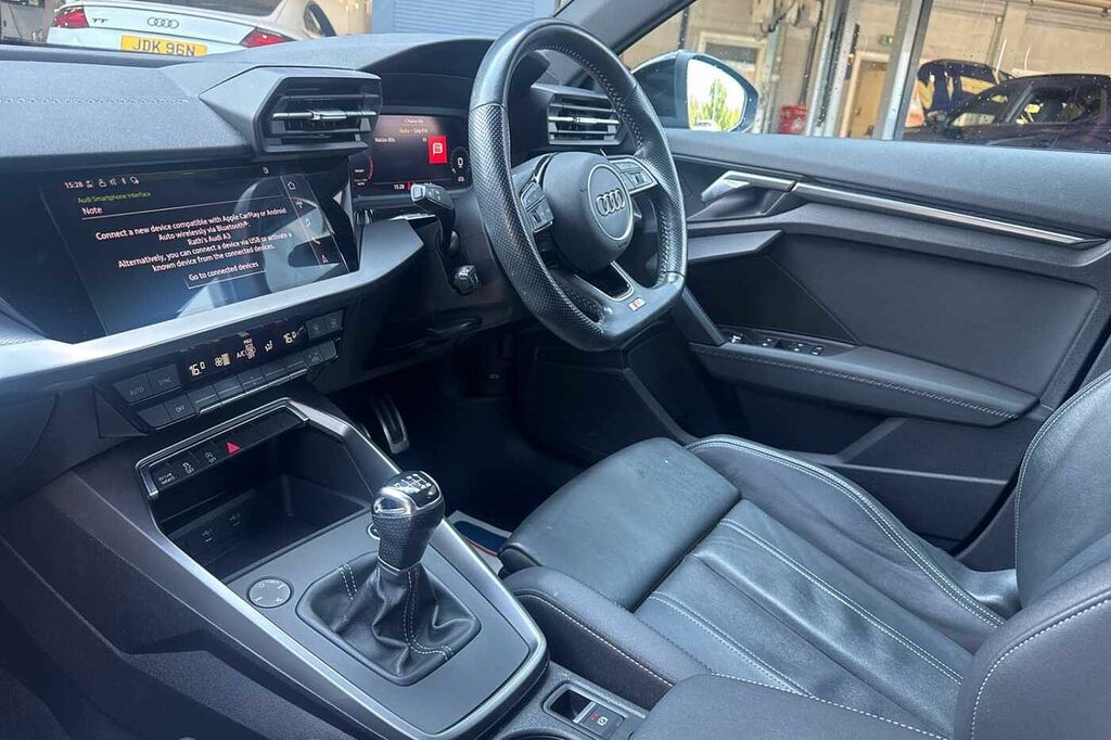 Audi A3 30 Tfsi S Line DG70CCV Black #2