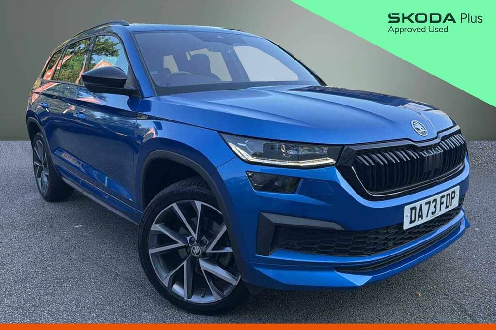 Skoda Kodiaq 1.5 Tsi Sport Line Dsg 7 Seat Blue