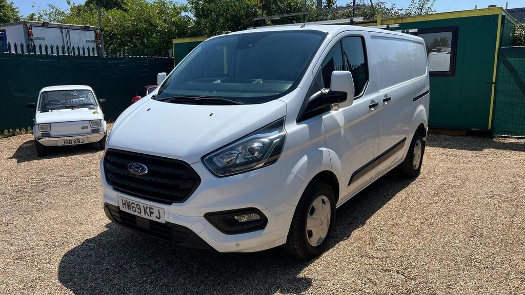 Ford Transit Custom Panel Van 2.0 300 Ecoblue Trend L1 H1 Euro 6 HW69KFJ White #3