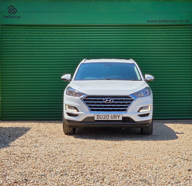 Hyundai Tucson Gdi Se Nav Suv DU20URY White #2