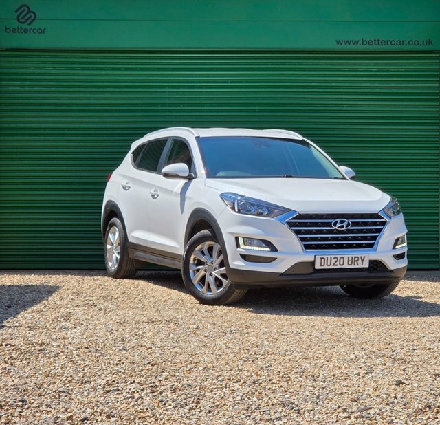 Hyundai Tucson Gdi Se Nav Suv DU20URY White #3