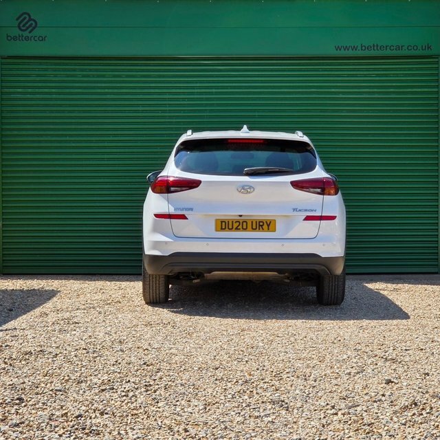 Hyundai Tucson Gdi Se Nav Suv DU20URY White #6