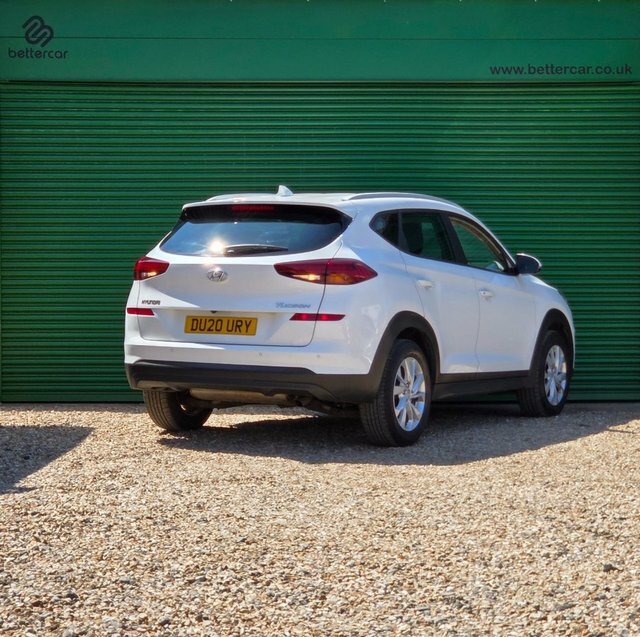 Hyundai Tucson Gdi Se Nav Suv DU20URY White #5