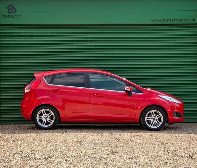 Ford Fiesta Zetec Hatchback Red #5