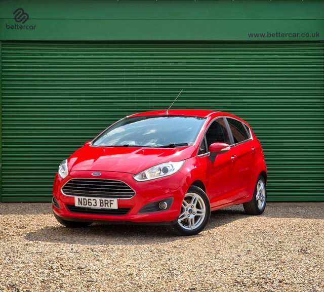 Ford Fiesta Zetec Hatchback Red