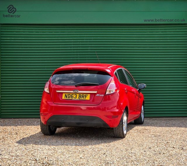 Ford Fiesta Zetec Hatchback Red #6