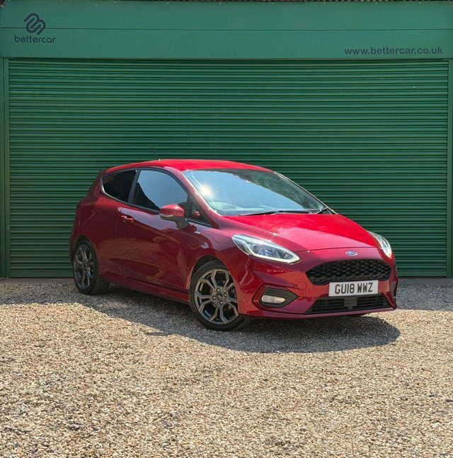 Ford Fiesta Ecoboost St-line Hatchback Red #3